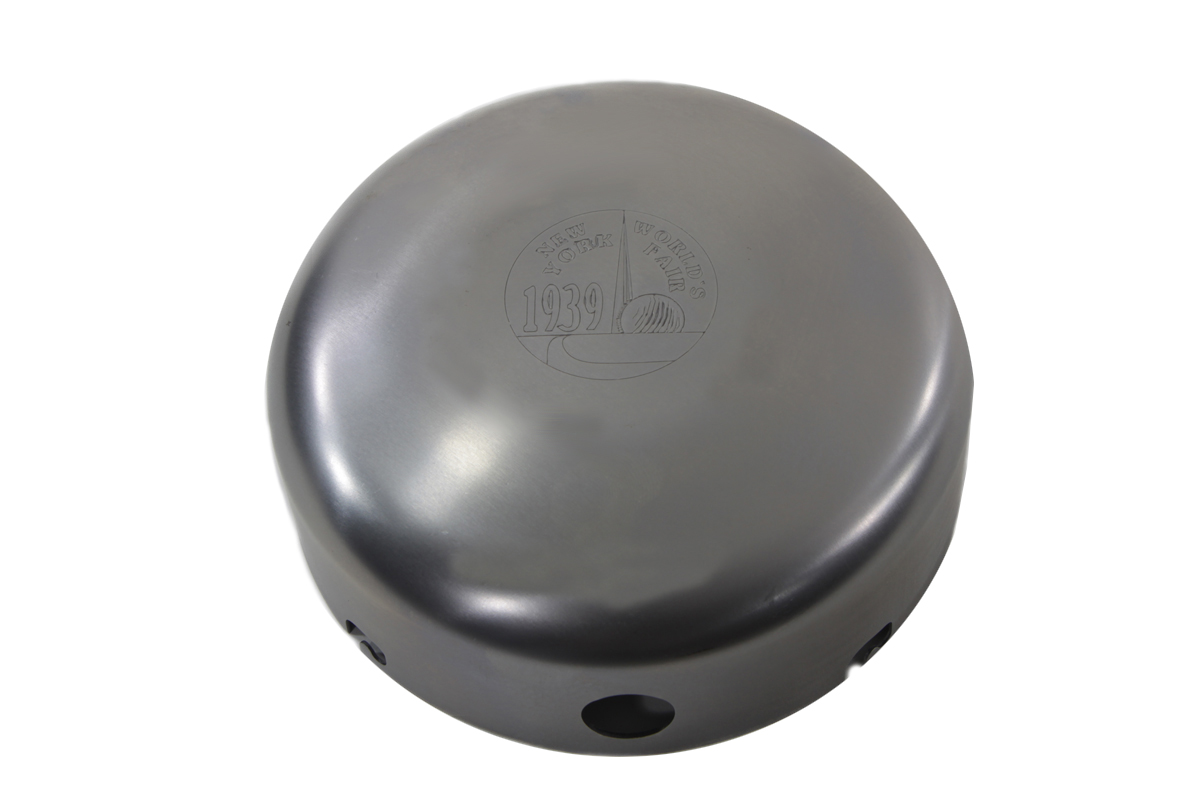 Raw 6" Air Cleaner Cover "New York World's Fair" - Click Image to Close