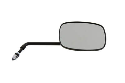 Replica Swivel Mirror with Long Stem, Black - Click Image to Close