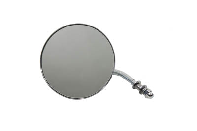 4-1/4" Round Chrome Mirror