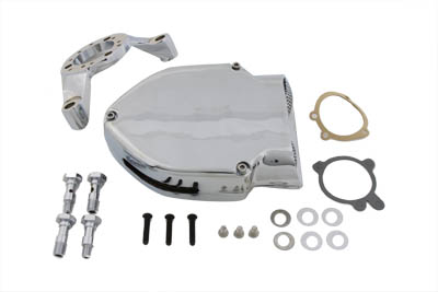 V-Charger Air Cleaner Kit Chrome - Click Image to Close