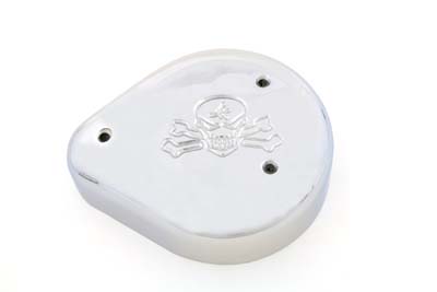 Air Cleaner Cover with Skull Design - Click Image to Close
