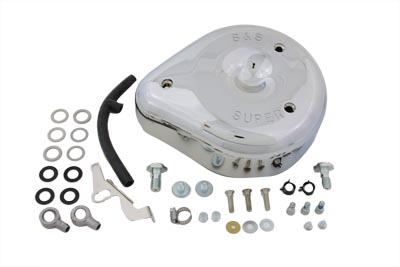 S&S Air Cleaner Assembly Chrome - Click Image to Close