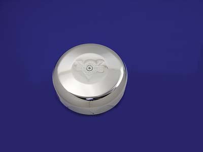 Air Cleaner Cover Chrome V-Logo - Click Image to Close