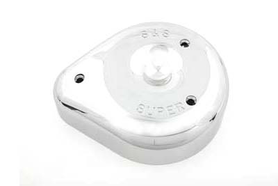 Notched S&S Air Cleaner Cover Chrome