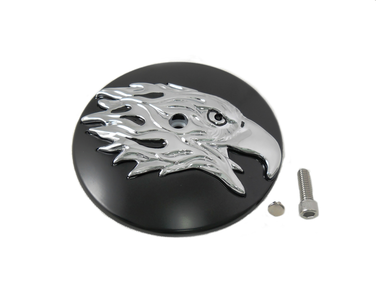 Round Eagle Air Cleaner Cover Insert