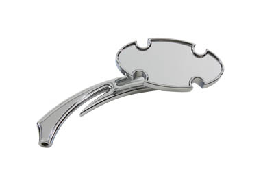 Kaiser Mirror with Billet Sickle Stem - Click Image to Close