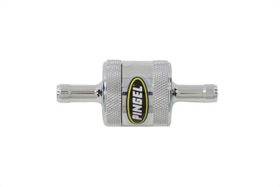 Pingel Inline Fuel Filter Chrome - Click Image to Close