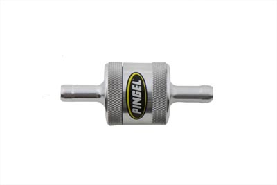 Pingel Inline Fuel Filter Polished - Click Image to Close