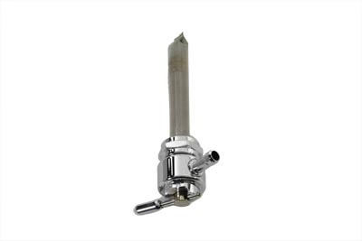Pingel Metric Smooth Petcock Right Spigot without Nut Chrome