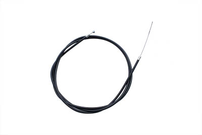 Black Universal Throttle Cable with 60" Casing - Click Image to Close