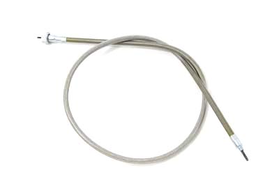 39-1/2" Stainless Steel Speedometer Cable - Click Image to Close