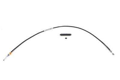 59.75" Black Stock Length Clutch Cable - Click Image to Close