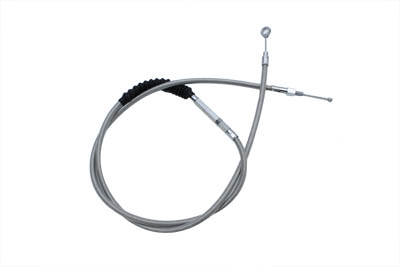 66.50" Braided Stainless Steel Clutch Cable - Click Image to Close