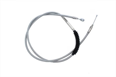 69.25" Braided Stainless Steel Clutch Cable - Click Image to Close
