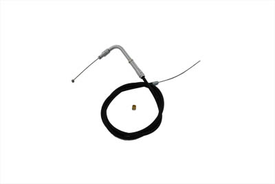 38" Black Throttle Cable - Click Image to Close