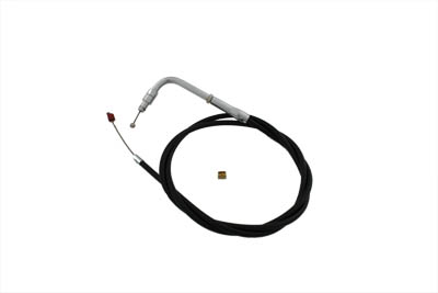 Black Throttle Cable with 42.125" Casing - Click Image to Close