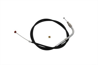 Black Throttle Cable with 38" Casing - Click Image to Close