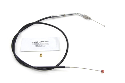 34" Black Throttle Cable - Click Image to Close