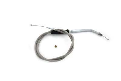 Braided Stainless Steel Throttle Cable with 36.375" Casing