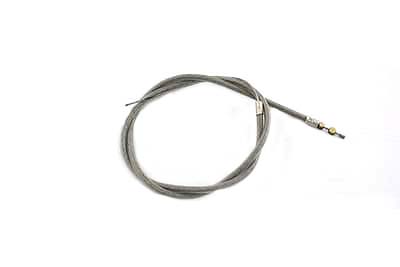 Braided Stainless Steel Throttle Cable with 30" Casing - Click Image to Close