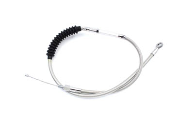 38.88" Stainless Steel Clutch Cable - Click Image to Close