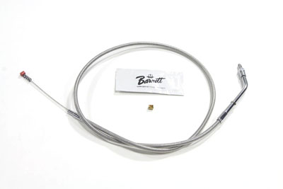 Braided Stainless Steel Idle Cable with 38" Casing