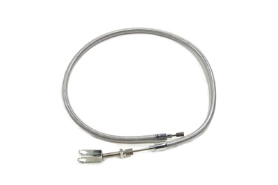 31.50" Stainless Steel Clutch Cable - Click Image to Close