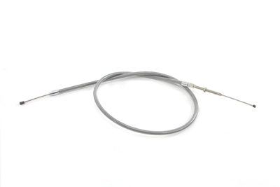 45" Braided Stainless Steel Clutch Cable - Click Image to Close