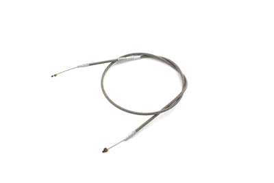 Braided Stainless Steel Throttle Cable with 40.25" Casing - Click Image to Close