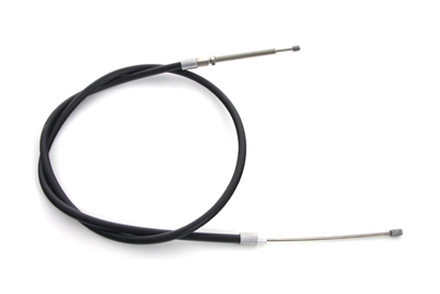 48" Black Clutch Cable Stock Length - Click Image to Close