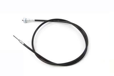 46.5" Black Speedometer Cable - Click Image to Close