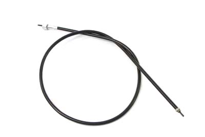 38.5" Black Speedometer Cable - Click Image to Close