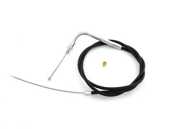 Black Throttle Cable with 36.50" Casing - Click Image to Close