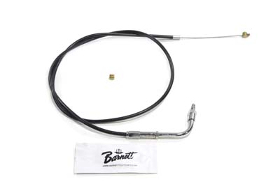 Black Throttle Cable with 36.50" Casing - Click Image to Close
