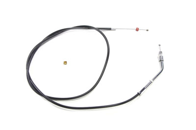 Black Throttle Cable with 43.635 Casing - Click Image to Close