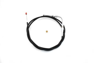 Black Throttle Cable with 46.375" Casing - Click Image to Close