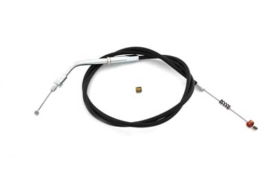 Black Idle Cable with 35" Casing - Click Image to Close