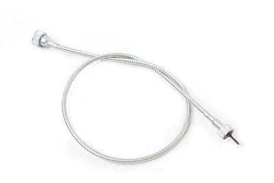 35" Zinc Speedometer Cable - Click Image to Close