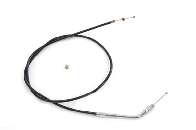 Black Throttle Cable with 42.50" Casing - Click Image to Close