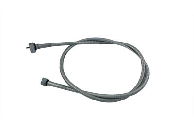 54.5" Zinc Speedometer Cable - Click Image to Close
