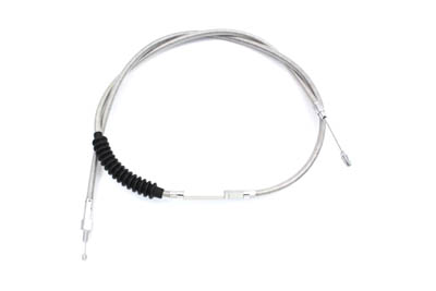62.69" Braided Stainless Steel Clutch Cable - Click Image to Close