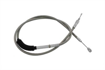 60.63" Braided Stainless Steel Clutch Cable - Click Image to Close