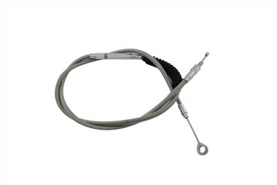 57.25" Stainless Steel Clutch Cable - Click Image to Close