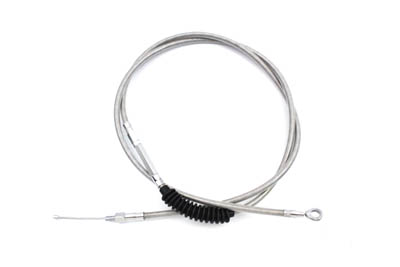 78.69" Braided Stainless Steel Clutch Cable - Click Image to Close