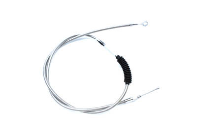 64.69" Braided Stainless Steel Clutch Cable - Click Image to Close
