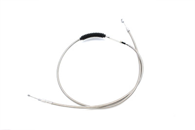70.69" Braided Stainless Steel Clutch Cable