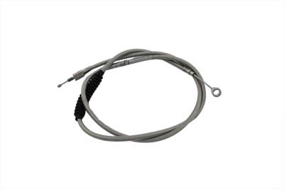 70.69" Braided Stainless Steel Clutch Cable - Click Image to Close