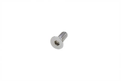 Allen Flat Head Screws Chrome 3/8" x 3/4"