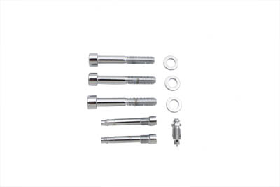 Allen Mount Kit for Rear Caliper Chrome - Click Image to Close