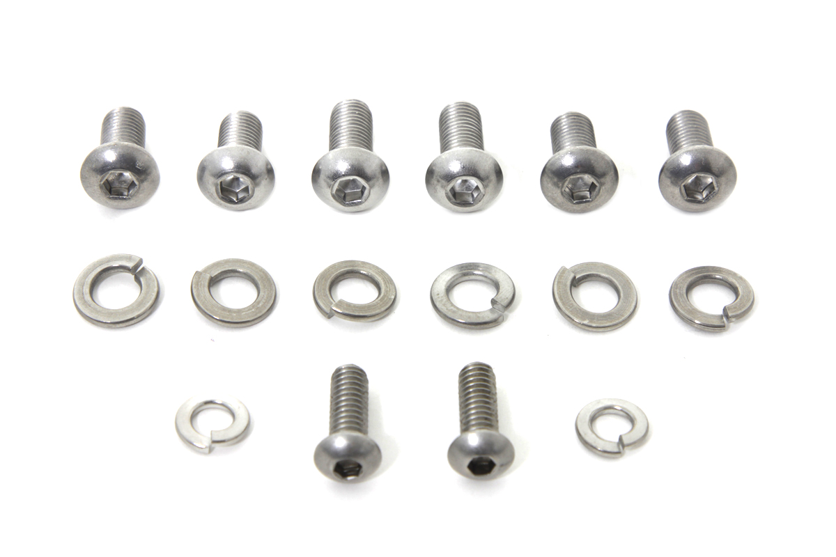 Headlamp Cowl Screw Kit Stainless Steel - Click Image to Close